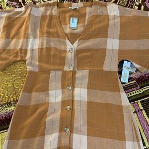 Amuse Lovely Day Plaid Dress